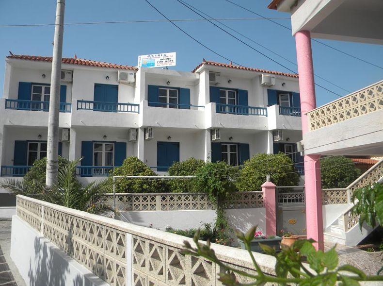Ostria Eressos Rooms Skála Eresoú Exteriör bild